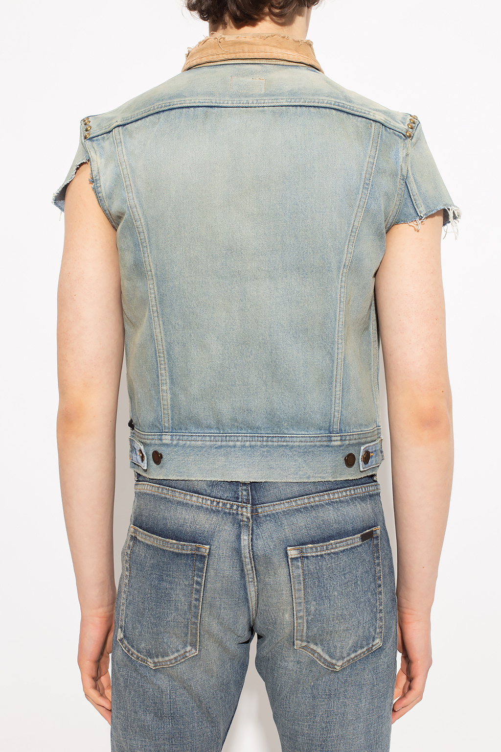 Saint on sale denim vest